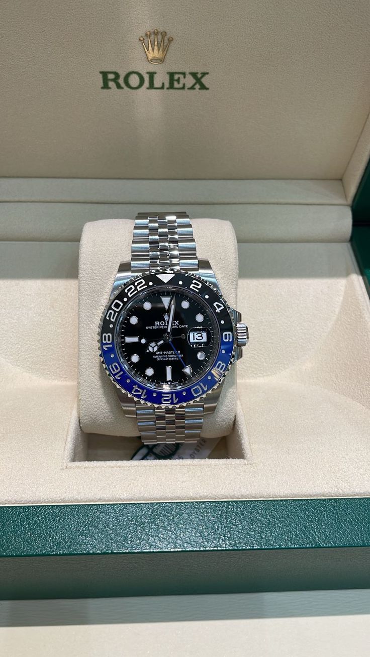 Montre GMT-Master Bleu Noir
