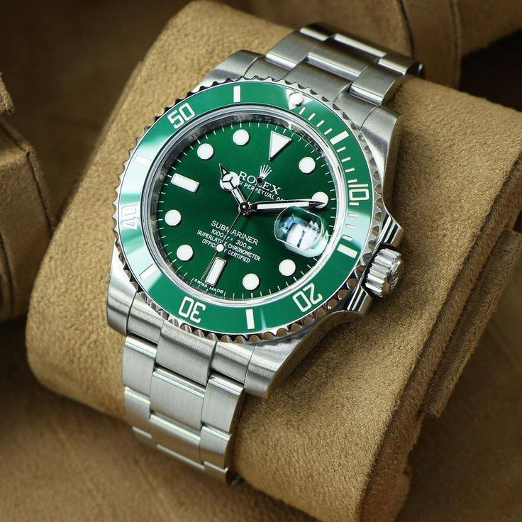 Montre Submariner Verte